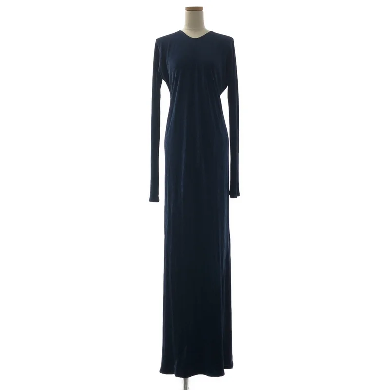 STELLA McCARTNEY / ステラマッカートニー | ベルベット ロングドレス | 40 | レディース