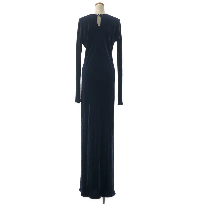 STELLA McCARTNEY / ステラマッカートニー | ベルベット ロングドレス | 40 | レディース