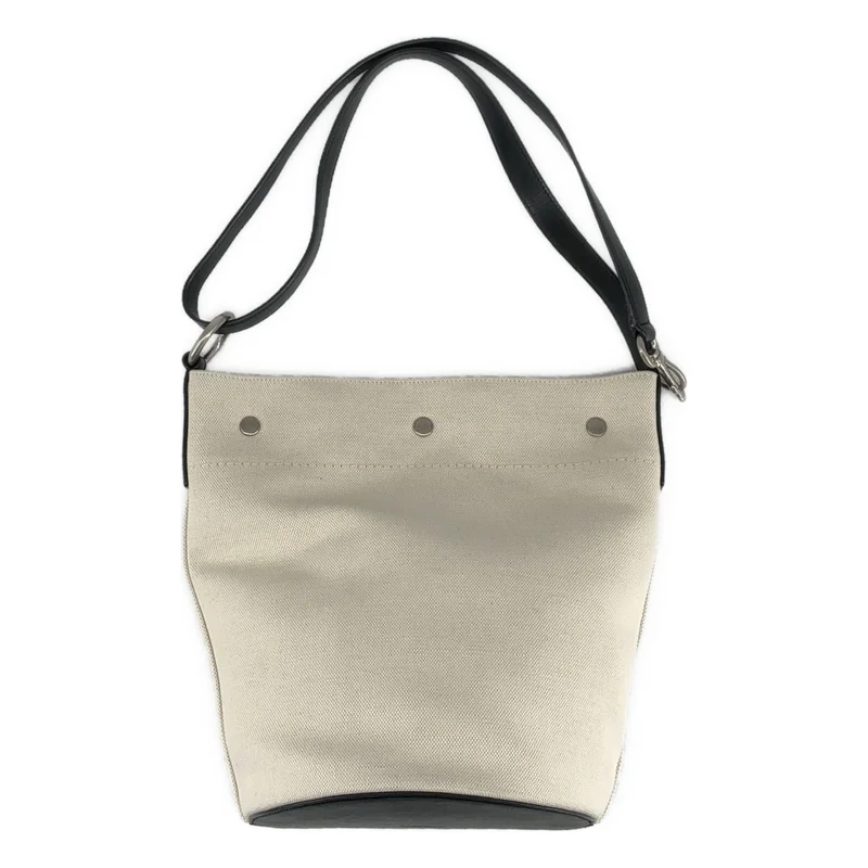 SAINT LAURENT PARIS / サンローランパリ | RIVE GAUCHE BUCKET BAG キャンバス ショルダーバッグ / 669299 |