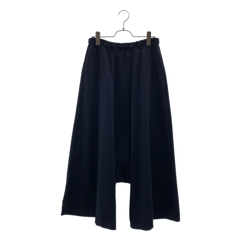 ZUCCa / ズッカ | ロゴ刺しゅう イージーワイド サルエルパンツ | M | レディース