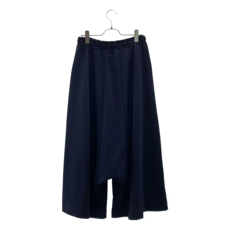 ZUCCa / ズッカ | ロゴ刺しゅう イージーワイド サルエルパンツ | M | レディース