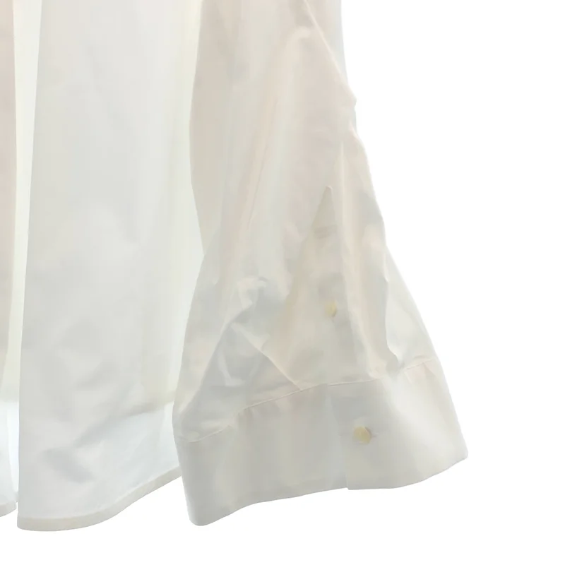 sacai / サカイ | 2023SS | Thomas Mason コットンポプリン ショートシャツ | 2 | レディース