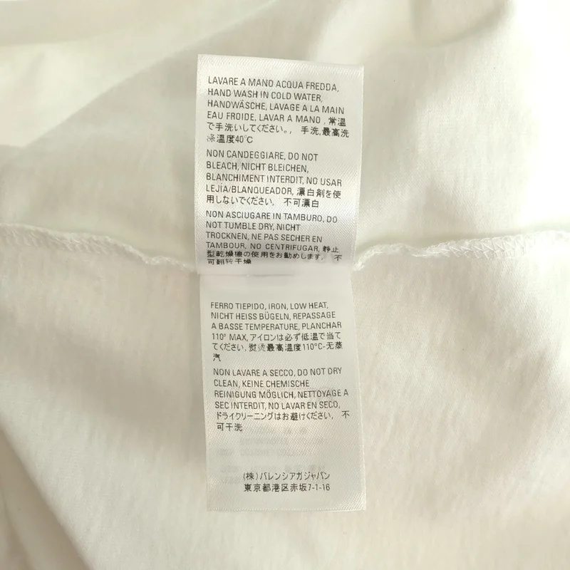 BALENCIAGA / バレンシアガ | 2019SS | リップスティックロゴ プリントTシャツ | S | レディース