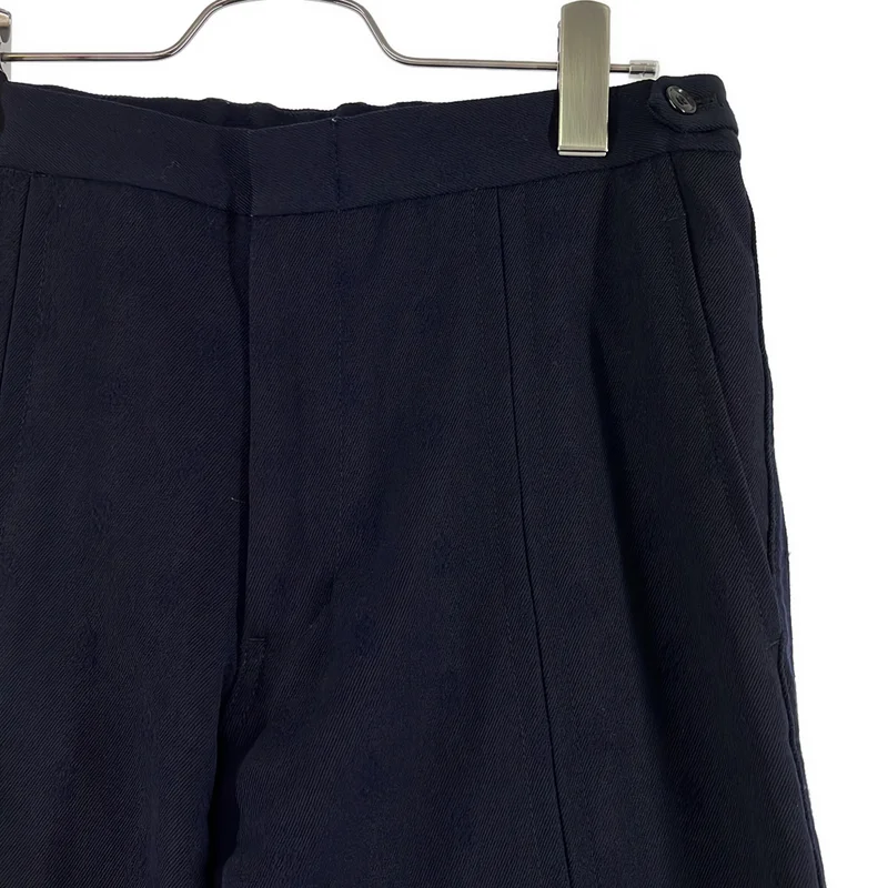 COMME des GARCONS HOMME PLUS / コムデギャルソンオムプリュス | 2001AW | ウール ジャガード ストレートパンツ | M | メンズ