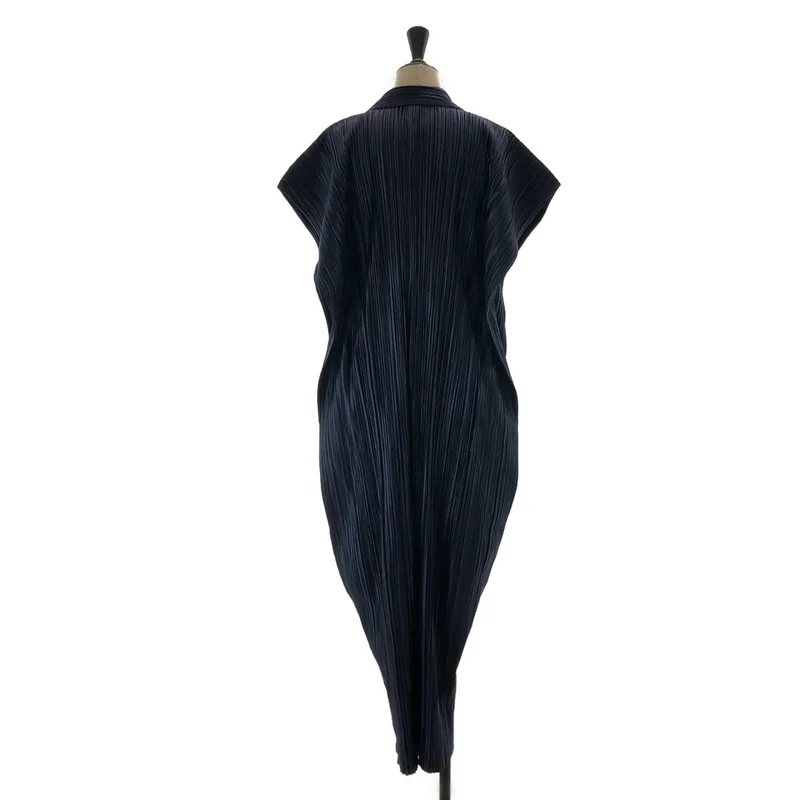 PLEATS PLEASE ISSEY MIYAKE / プリーツプリーズイッセイミヤケ | 変形 オーバーシルエット オールインワン サロペット ワンピース | 4 | レディース