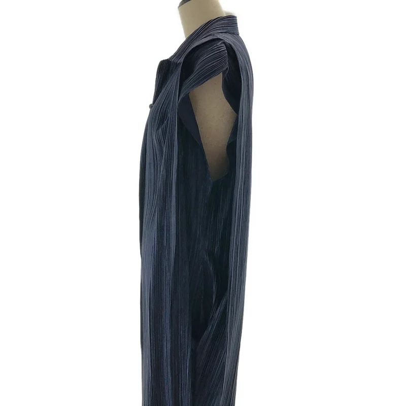 PLEATS PLEASE ISSEY MIYAKE / プリーツプリーズイッセイミヤケ | 変形 オーバーシルエット オールインワン サロペット ワンピース | 4 | レディース