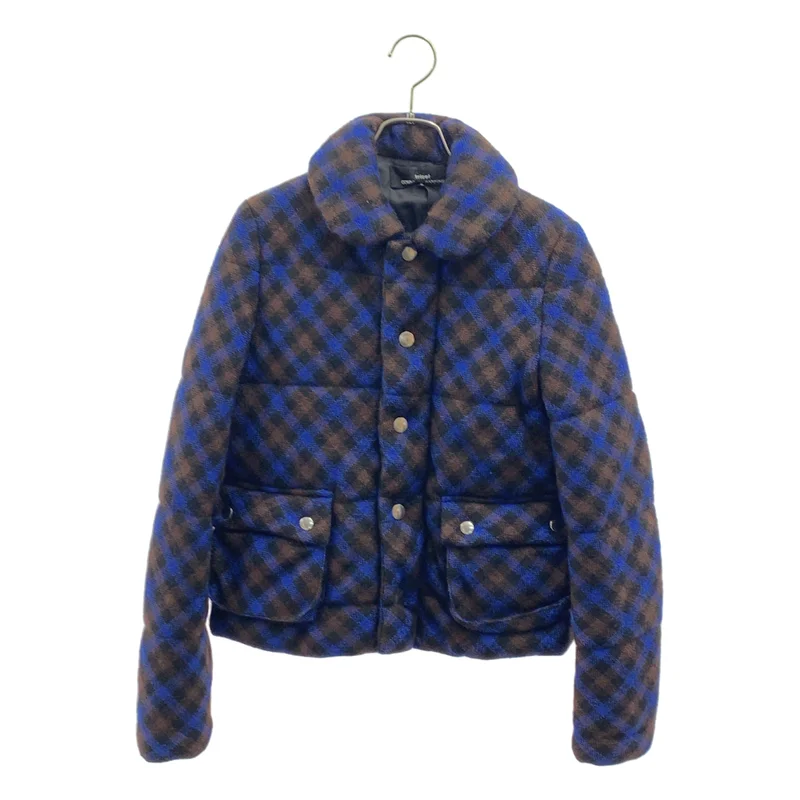 tricot COMME des GARCONS / トリココムデギャルソン | 2005AW | ウール モヘヤ 丸襟 中綿ジャケット | S | レディース
