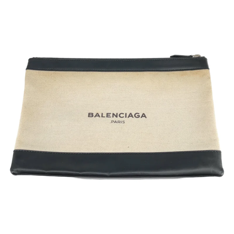 BALENCIAGA / バレンシアガ | キャンバス クラッチバッグ |