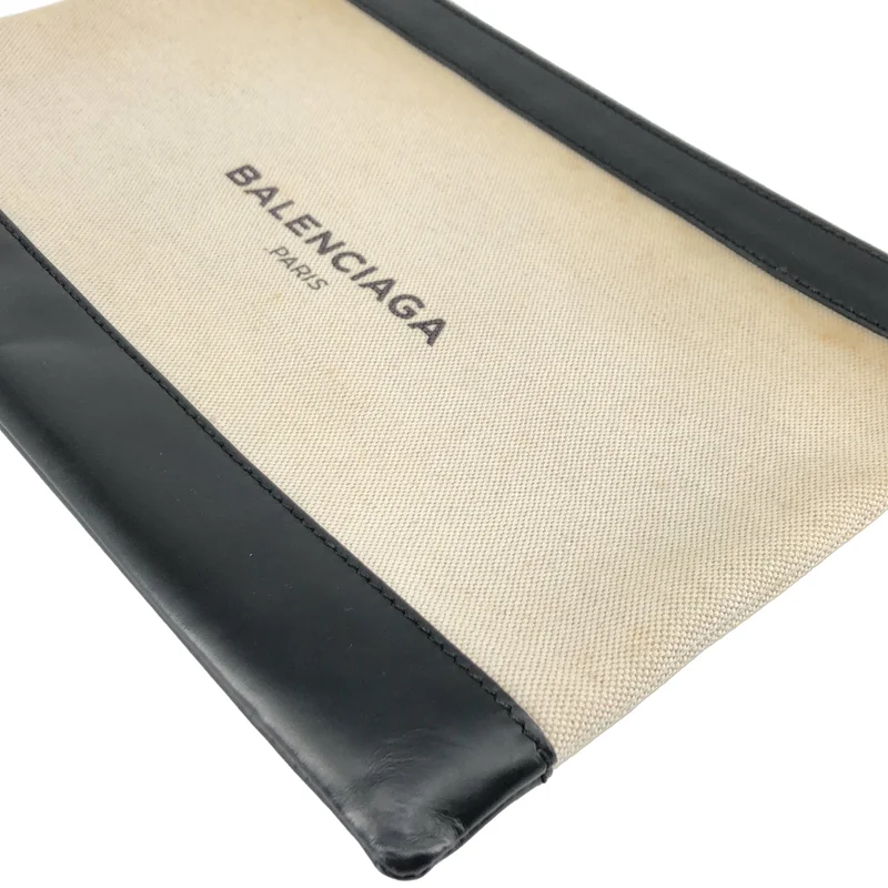BALENCIAGA / バレンシアガ | キャンバス クラッチバッグ |