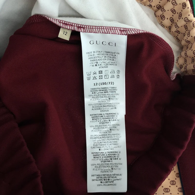GUCCI / グッチ | キッズ / インターロッキングG テクニカルジャージ ジャケット | 12 (150/72) | レディース