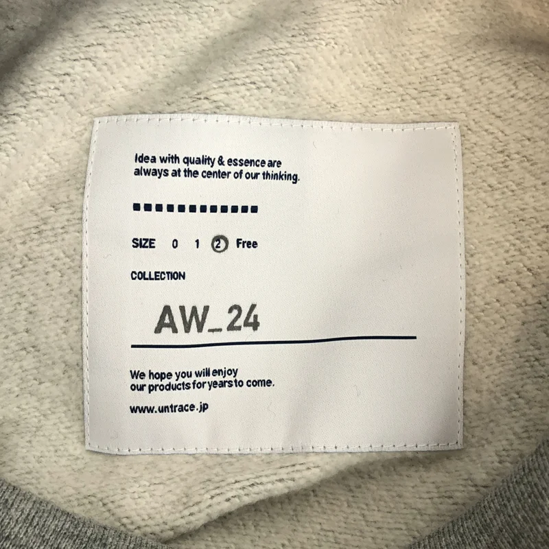 UNTRACE / アントレース | 2024AW | MOCK NECK SWEATSHIRT / モックネック スウェットシャツ | 2 | メンズ