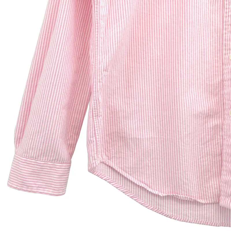 POLO RALPH LAUREN / ポロラルフローレン | コットン ストライプ シャツ | L | レディース