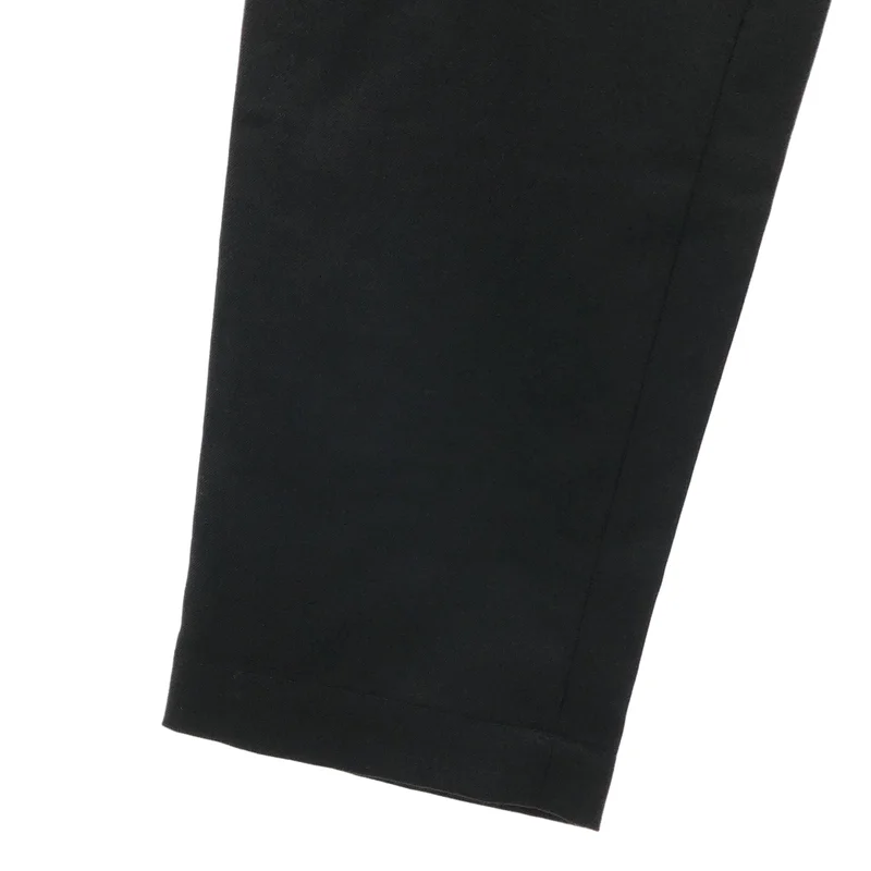 BLACK COMME des GARCONS / ブラックコムデギャルソン | 洗い加工 ウール イージーパンツ 1M-P008 | M | レディース