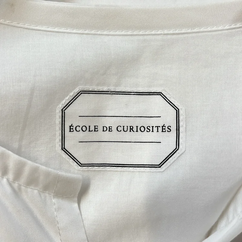 ECOLE DE CURIOSITES / エコール・ド・キュリオジテ | コットン ギャザーワンピース | S | レディース