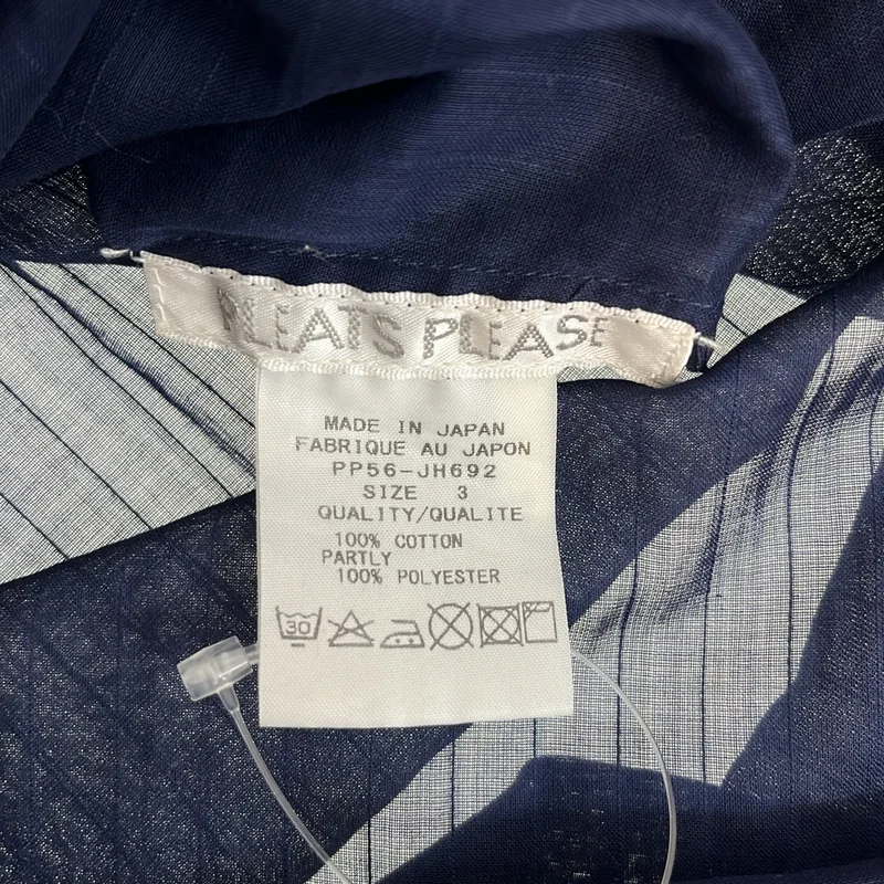 PLEATS PLEASE ISSEY MIYAKE / プリーツプリーズイッセイミヤケ | 異素材切替 ハイネック プリーツワンピース | 3 | レディース
