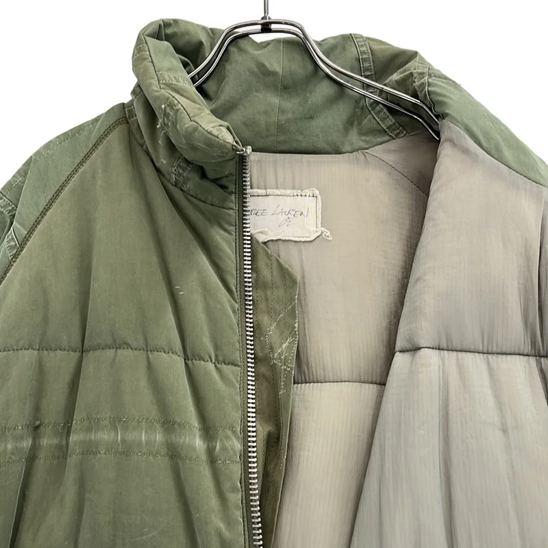 GREG LAUREN / グレッグローレン | デストロイ テント パフィージャケット | 3 | メンズ