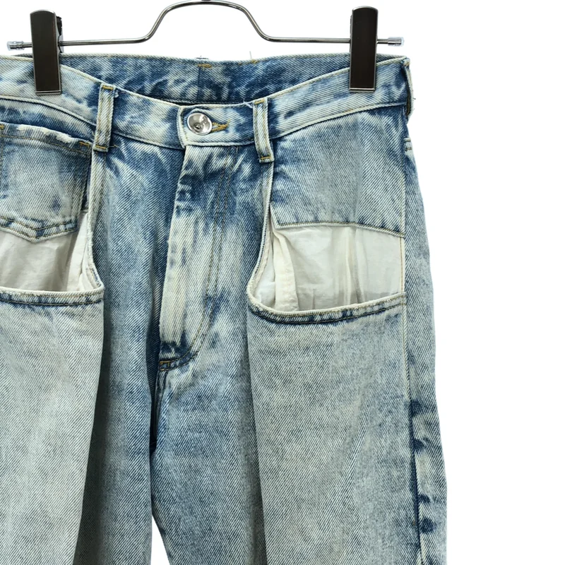 Maison Margiela / メゾンマルジェラ | 2022SS | コントラストポケット デニムパンツ | 36 | レディース