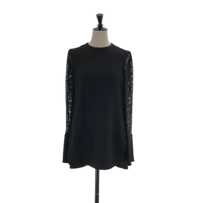 Mame Kurogouchi / マメクロゴウチ | 2023SS | Floral Lace Sleeve Shirt レース スリーブ シャツ | 2 | レディース