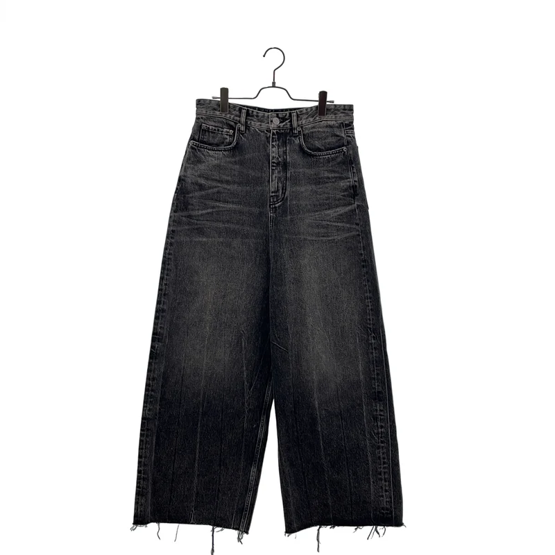 BALENCIAGA / バレンシアガ | 2022SS | DESTROYED BAGGY LOW CROTCH DENIM / デストロイ加工 バギーデニムパンツ | 24 | メンズ