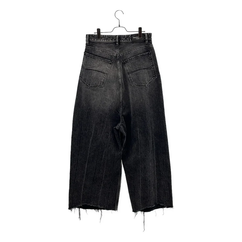 BALENCIAGA / バレンシアガ | 2022SS | DESTROYED BAGGY LOW CROTCH DENIM / デストロイ加工 バギーデニムパンツ | 24 | メンズ