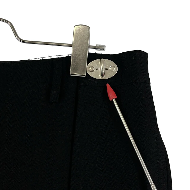 WE11DONE / ウェルダン | Pearl Chain Baggy Trouser カットオフ バーギーパンツ | S | メンズ