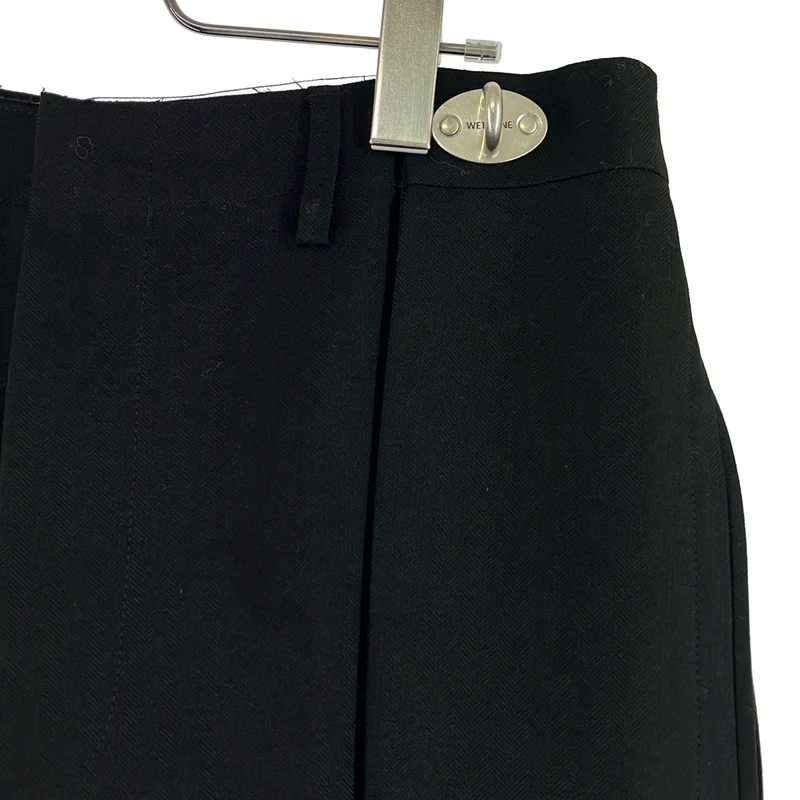 WE11DONE / ウェルダン | Pearl Chain Baggy Trouser カットオフ バーギーパンツ | S | メンズ