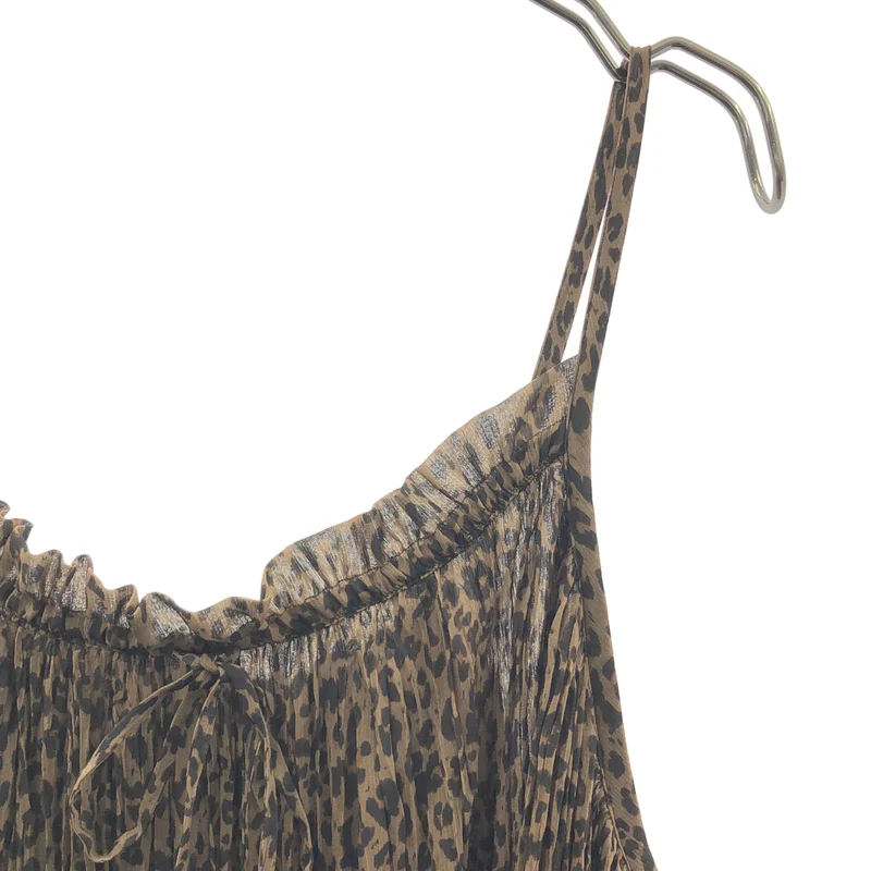 Cloth & Cross / クロス&クロス | レオパード キャミワンピース | 1 | レディース