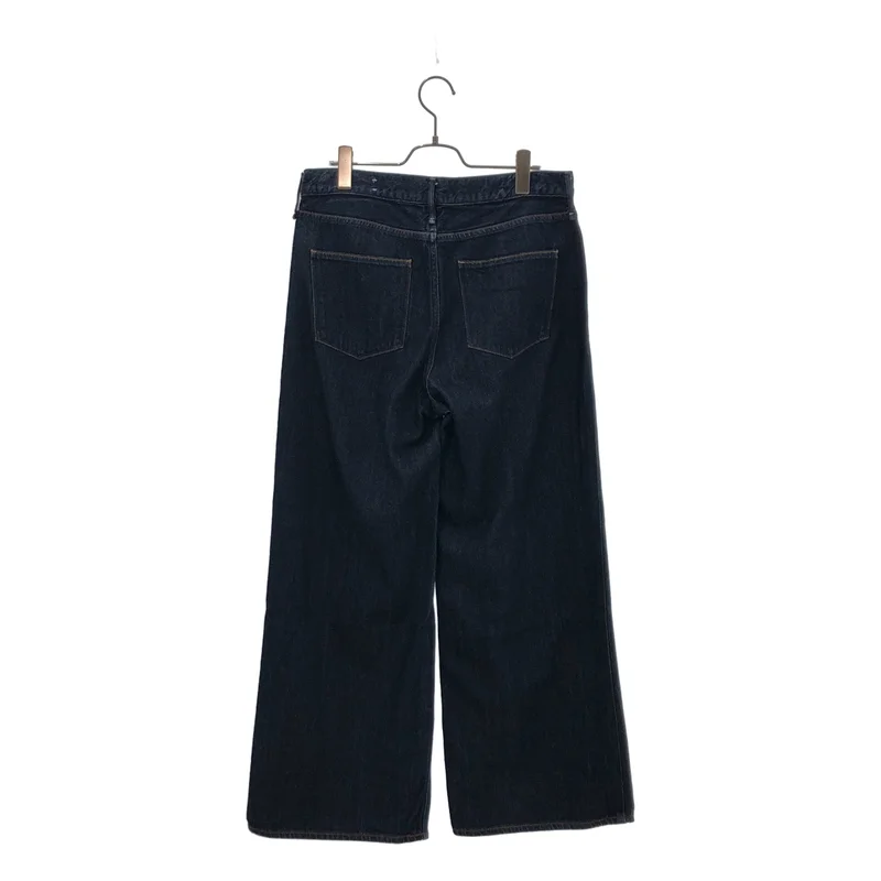 upper hights / アッパーハイツ | THE SISTER MID-RISE FEATHER RINSE ワイド デニムパンツ | W27 | レディース