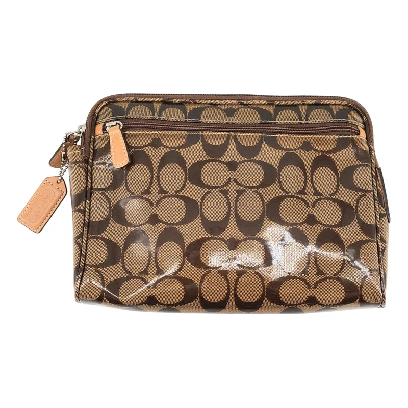 COACH / コーチ | シグネチャー エナメルポーチ |