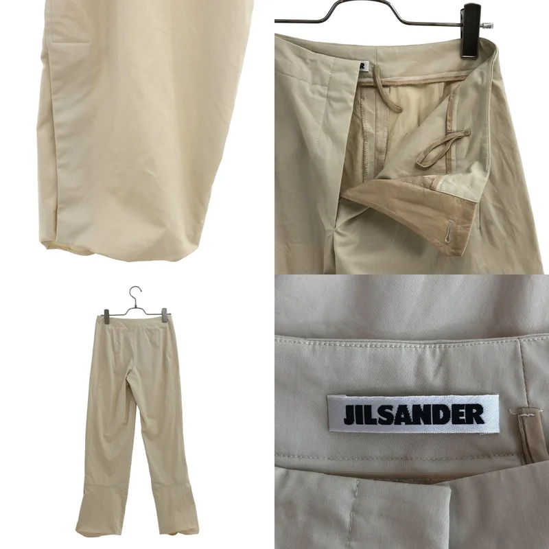 JIL SANDER / ジルサンダー | セットアップ / コットン スタンドカラージャケット / スラックス | 34 | レディース