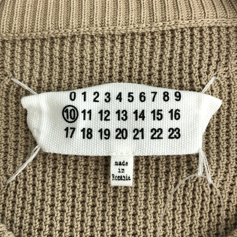 Maison Martin Margiela / メゾンマルタンマルジェラ | 2014SS | コットン ポケット プルオーバー ニット | S | メンズ