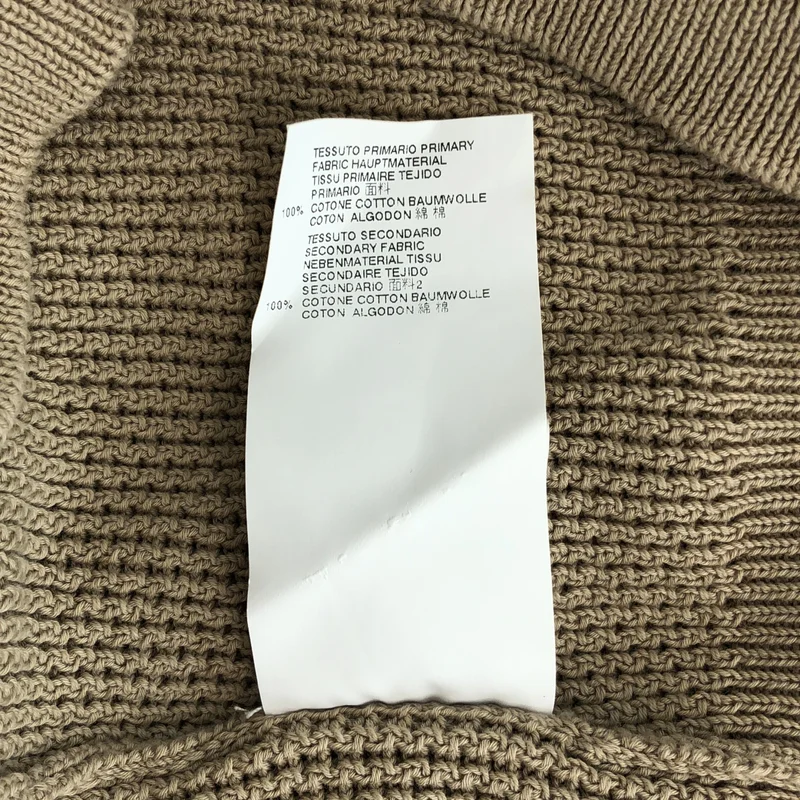 Maison Martin Margiela / メゾンマルタンマルジェラ | 2014SS | コットン ポケット プルオーバー ニット | S | メンズ