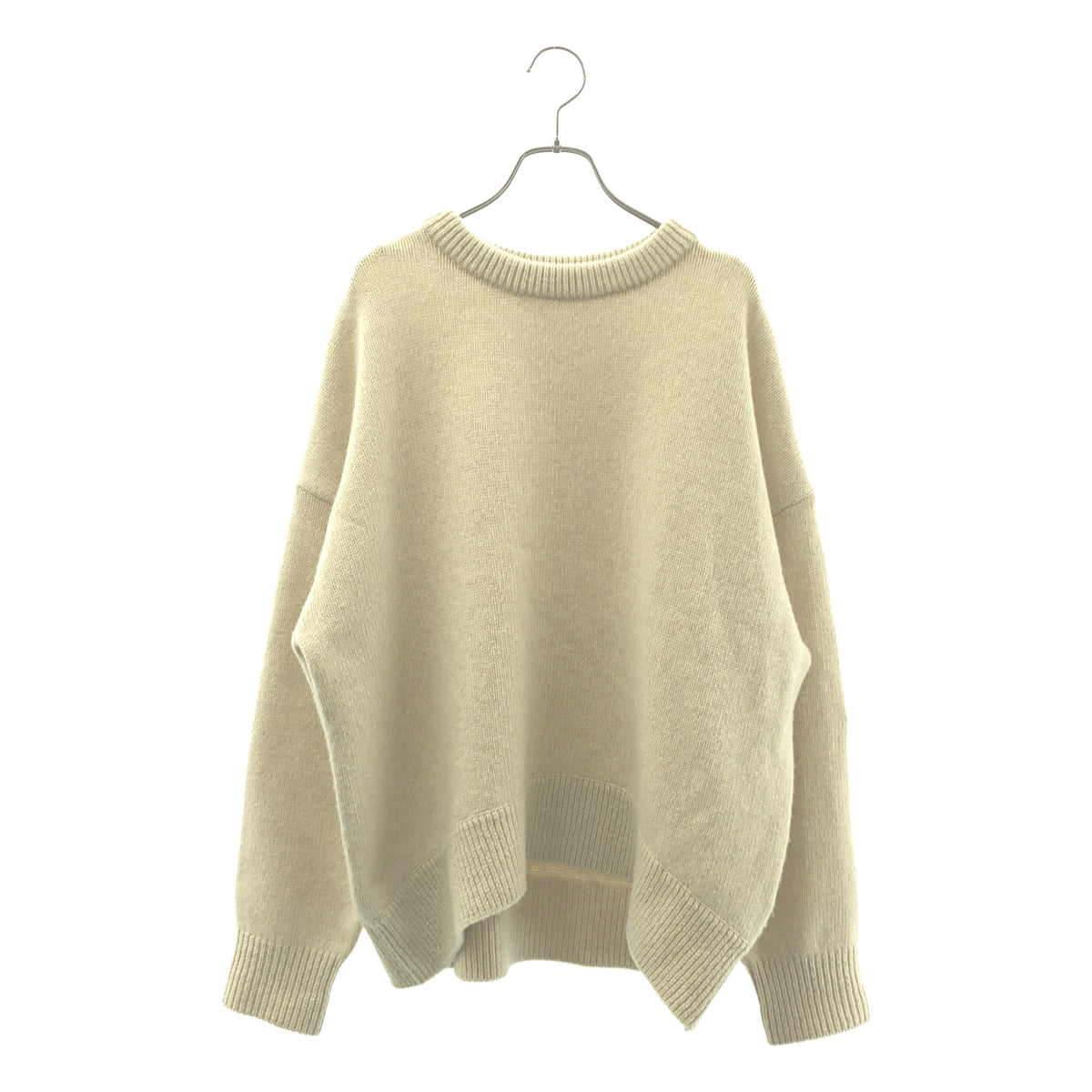 【美品】  EVERYDAY I LIKE. / エヴリディアイライク | 2025AW | Cashmere Basic ニット / カシミヤ100% | F | ベージュ | レディース EVERYDAY I LIKE. / エヴリディアイライク | 2025AW | Cashmere Basic