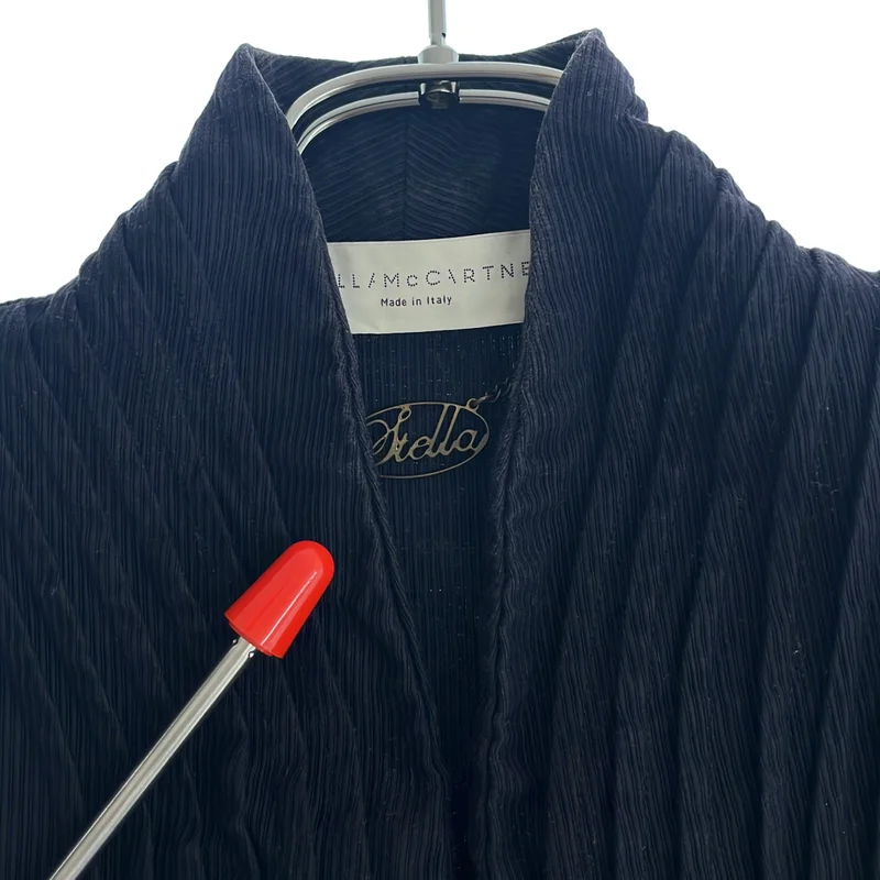 STELLA McCARTNEY / ステラマッカートニー | コットン ピンタック フック ジャケット | 38 | レディース