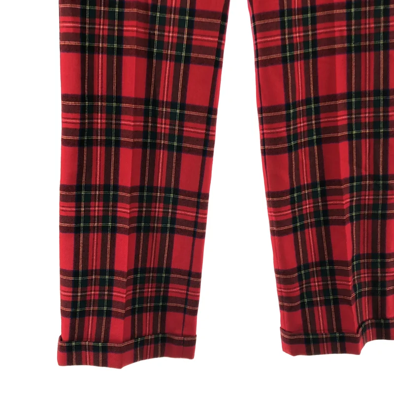 JUNYA WATANABE COMME des GARCONS / ジュンヤワタナベ | 2000AW | タータンチェック スラックス パンツ | M | レディース