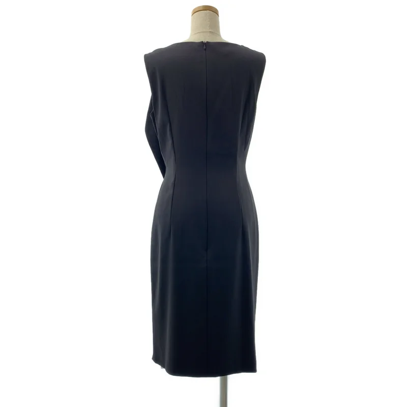 ESCADA / エスカーダ | シルクストレッチ ノースリーブワンピース | 36 | レディース