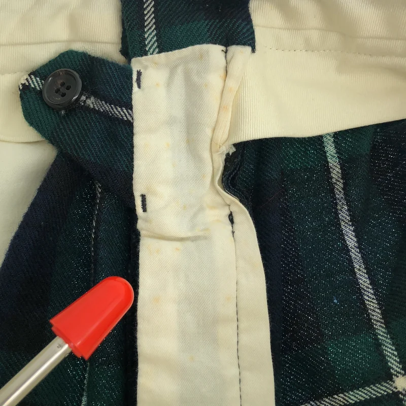COMME des GARCONS COMME des GARCONS / コムコム | タータンチェック タック ワイド ショートパンツ ショーツ | S | レディース