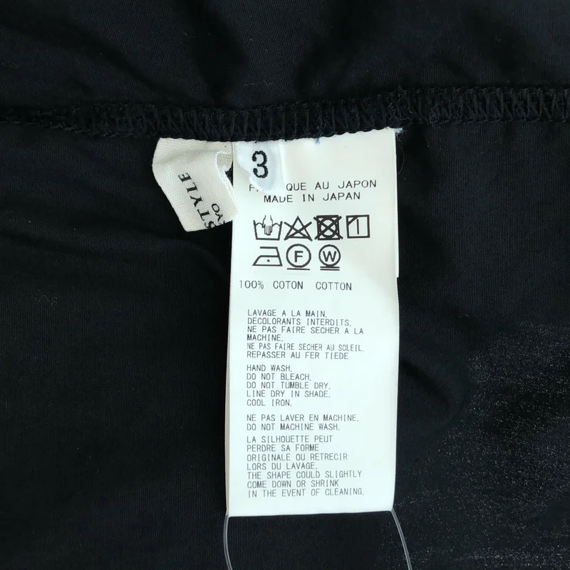 Yohji Yamamoto COSTUME D'HOMME / ヨウジヤマモトコスチュームドオム | 2020SS | コットン オープンカラー シャツ | 3 | メンズ