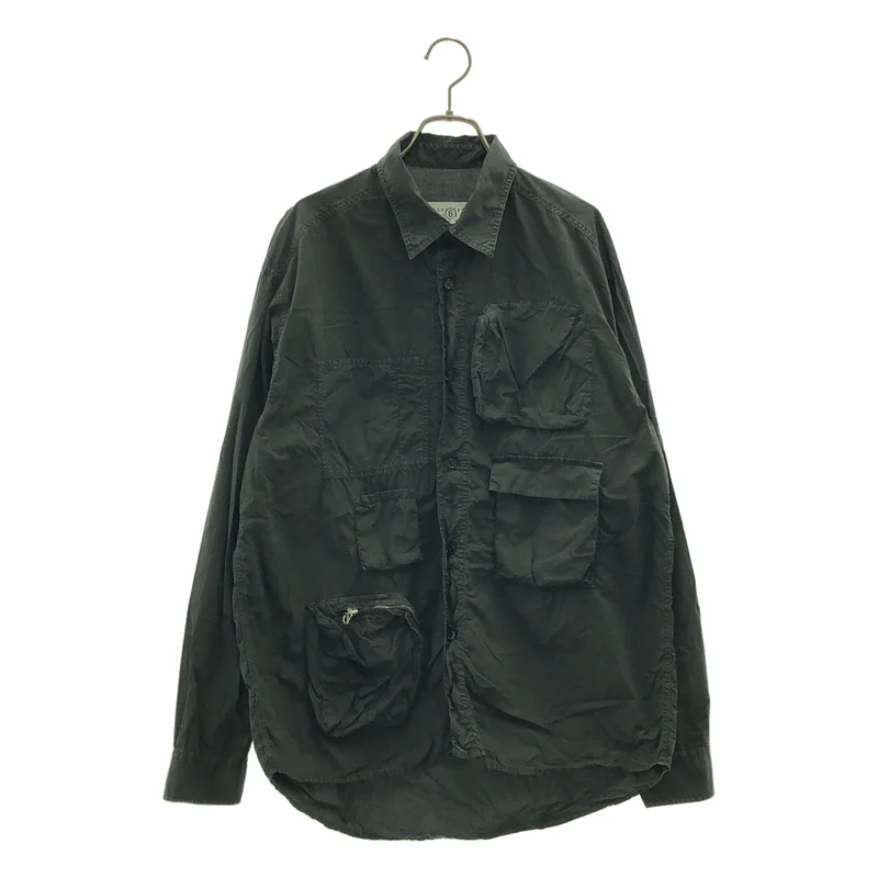 MM6 Maison Margiela / エムエムシックスメゾンマルジェラ | 2024AW | ポケット シャツジャケット | 46 | メンズ
