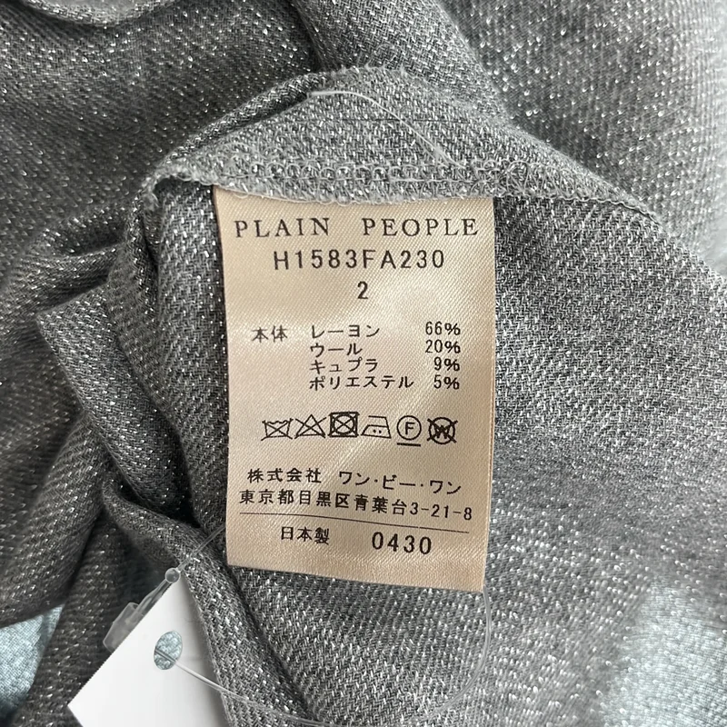PLAIN PEOPLE / プレインピープル | ワンピース H1583FA230 | 2 | レディース