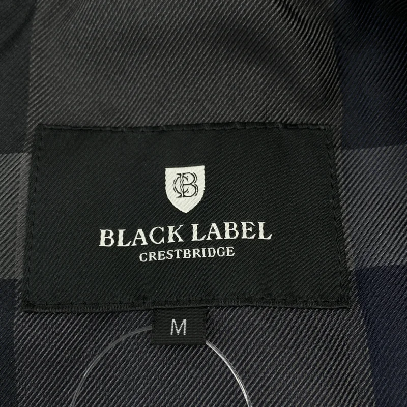 BLACK LABEL CRESTBRIDGE / ブラックレーベル・クレストブリッジ | シアサッカー ロゴ2B テーラードジャケット | M | メンズ