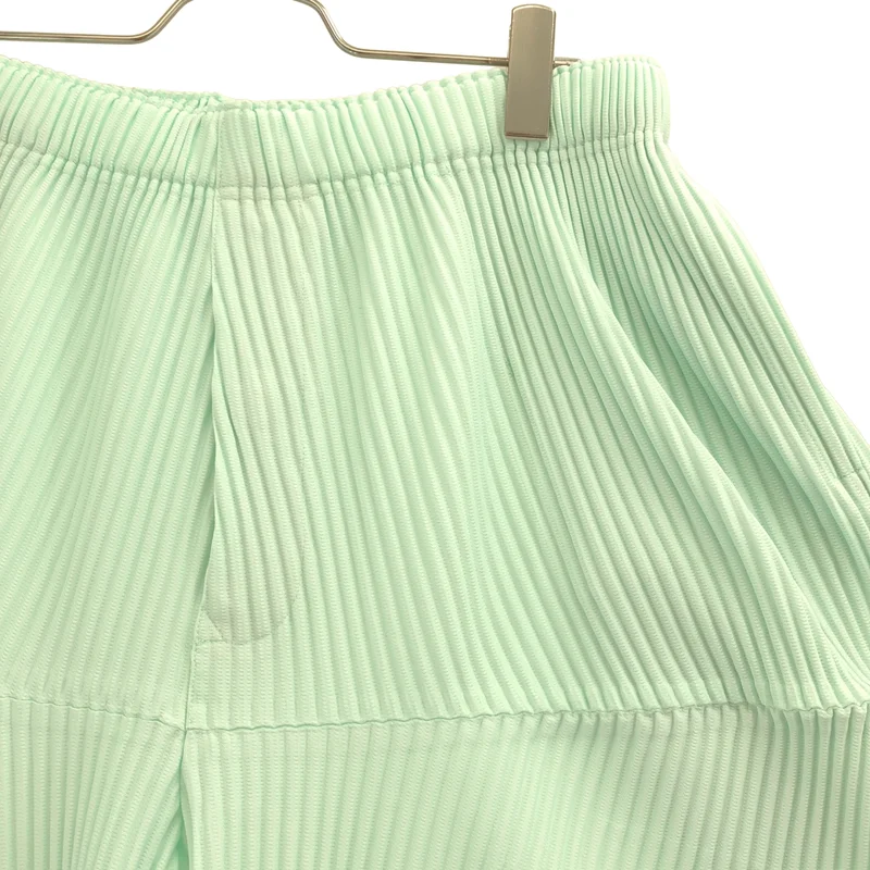 HOMME PLISSE ISSEY MIYAKE / オムプリッセイッセイミヤケ | 2025SS | KINETIC SCULPTURE / プリーツ ドローストリング ワイド イージーパンツ | 3 | メンズ