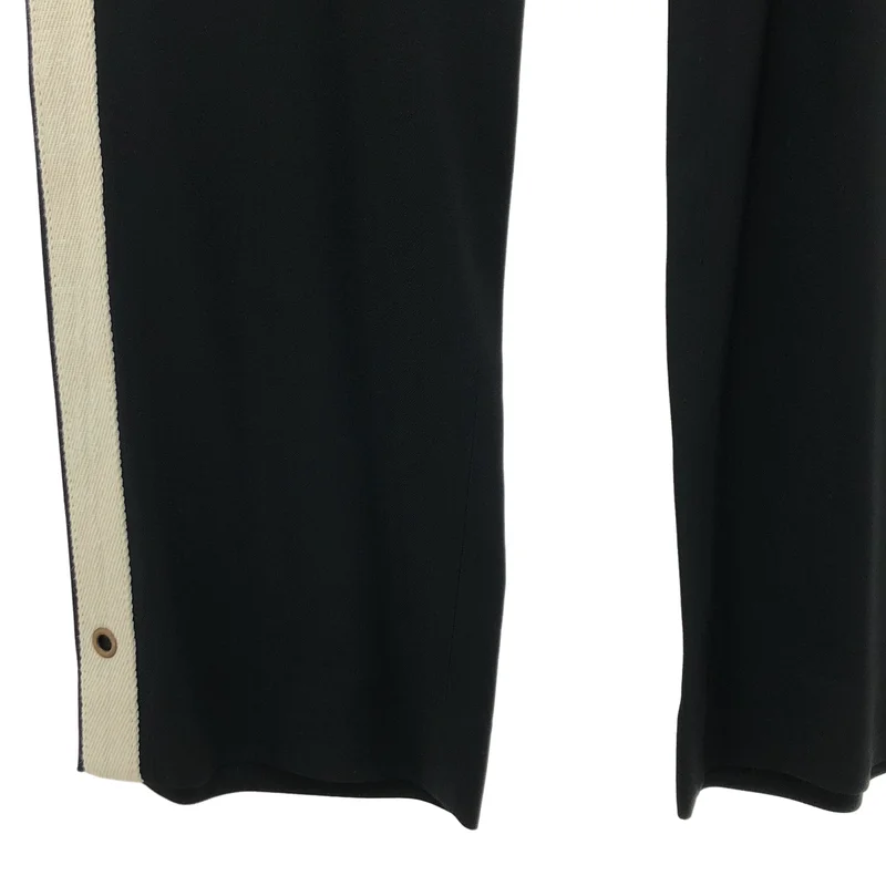 Chloe / クロエ | シルク混 ステッチ ラインパンツ | 34 | レディース