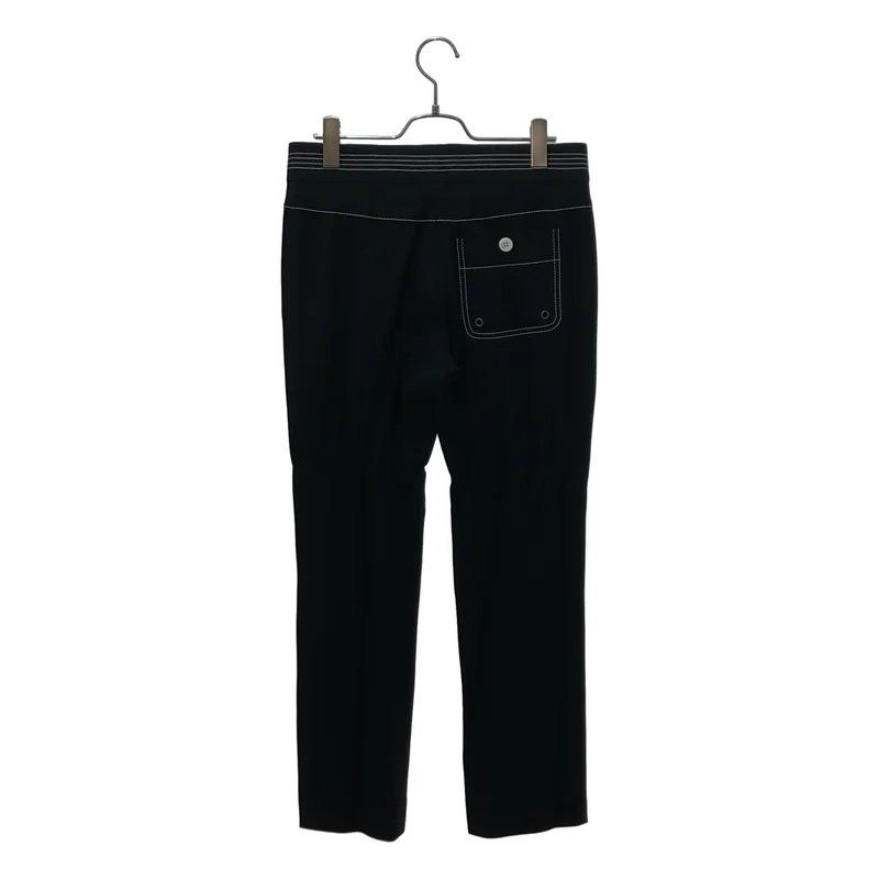 Chloe / クロエ | シルク混 ステッチ ラインパンツ | 34 | レディース