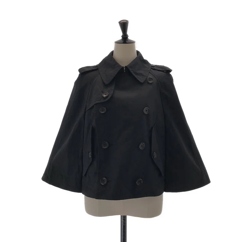 JUNYA WATANABE COMME des GARCONS / ジュンヤワタナベ | 2008AW | コットン ショートトレンチポンチョ | SS | レディース