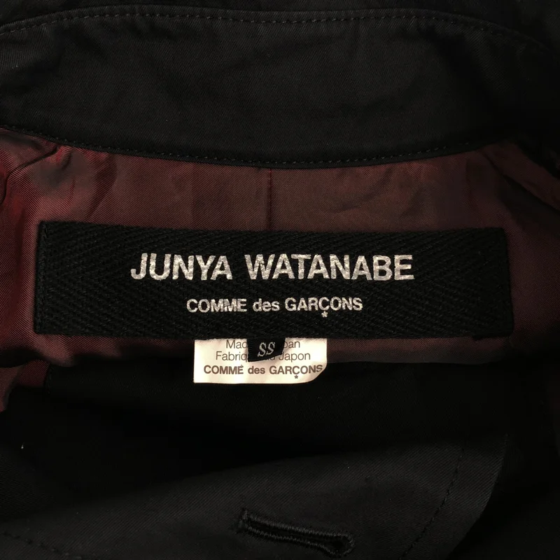 JUNYA WATANABE COMME des GARCONS / ジュンヤワタナベ | 2008AW | コットン ショートトレンチポンチョ | SS | レディース