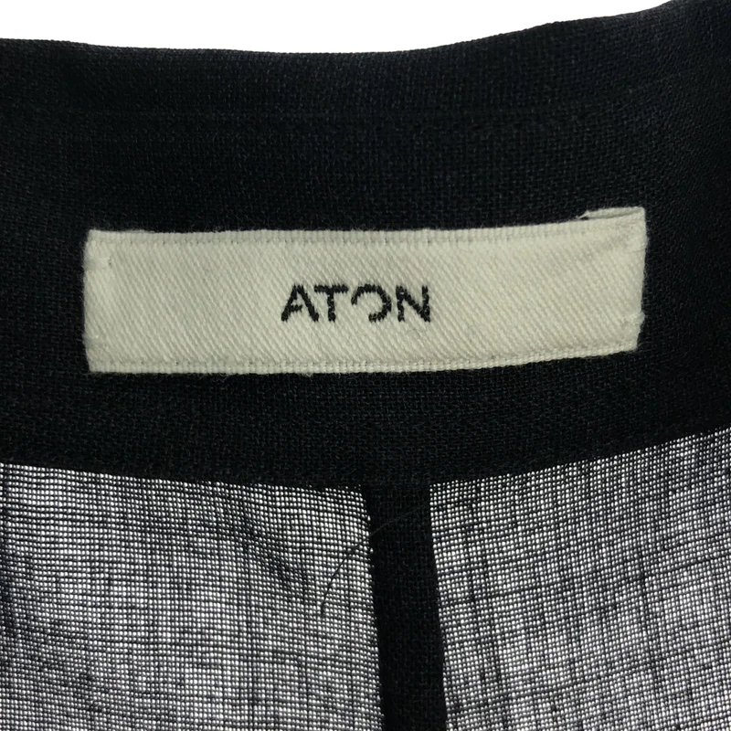 ATON / エイトン | 2026SS | TWIST WOOL GAUZE LOOSE FIT SHIRT / ツイストウールガーゼ ルーズフィットシャツ | 4 | メンズ