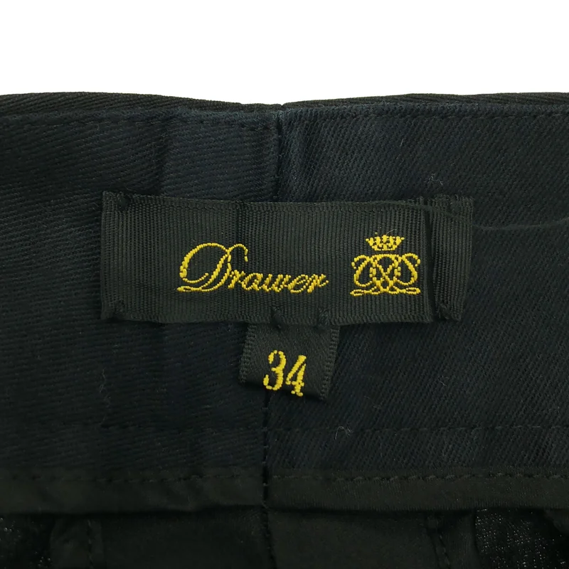 Drawer / ドゥロワー | ウールシルクステッチパンツ | 34 | レディース