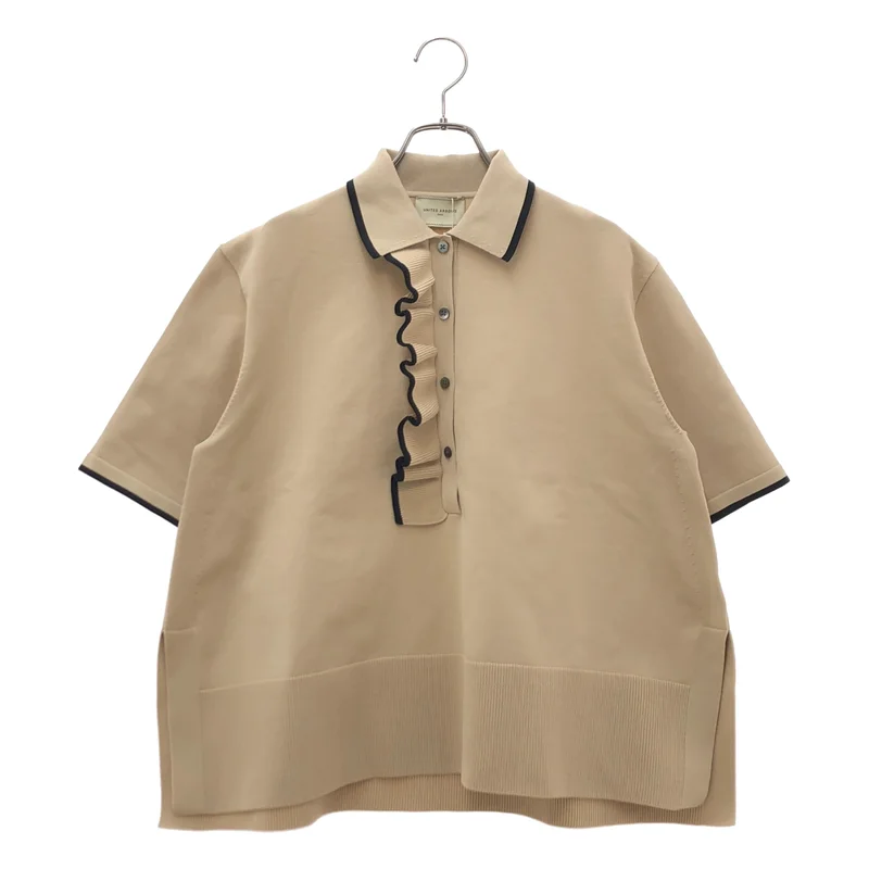 UNITED ARROWS / ユナイテッドアローズ | ミニマルフリル ニット 5SL |