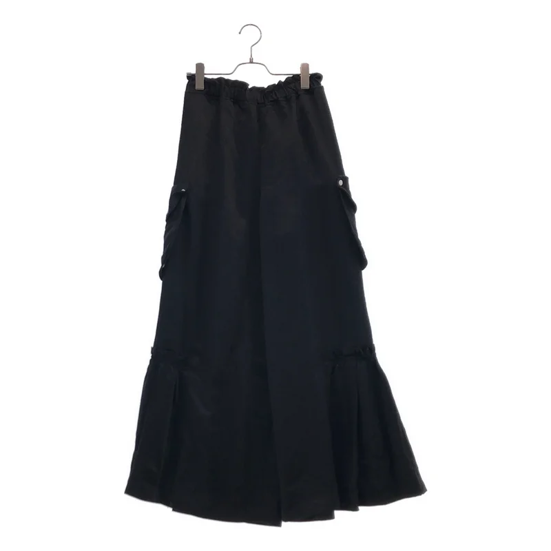 HOUGA / ホウガ | 2024AW | pocket pants サテン ポケットパンツ |